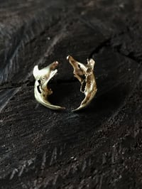 Image 5 of Brass jawbone earrings 