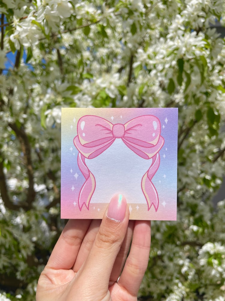 Image of Magical bow Sticky Notes