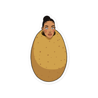 Image 1 of Kim Kardashian Jacket Potato Waterproof Vinyl Decal