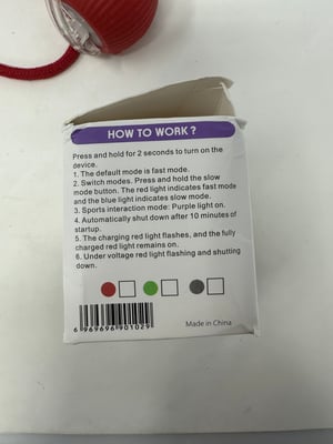 Image of Interactive Cat Toy Lot of 3 Red - Free Shipping 