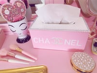 Image 1 of Ch Pink Tissue Box 