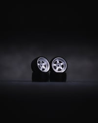 Image 2 of WORK MEISTER S1 - Custom 1/64 Wheels + Ultra-Thin Tires