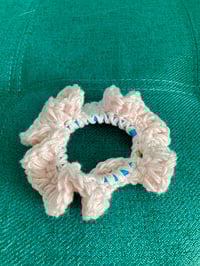 Image 2 of Handmade Crochet Trio of Headbands in Francais