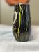 Image of #2 17oz Black/Gold Crackle Wine Stemmy