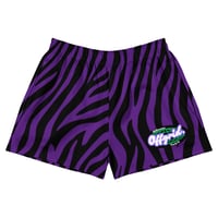 Image 1 of Unisex Runner Shorts - Purple Tiger