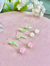 Image 1 of Large Tulip Earrings