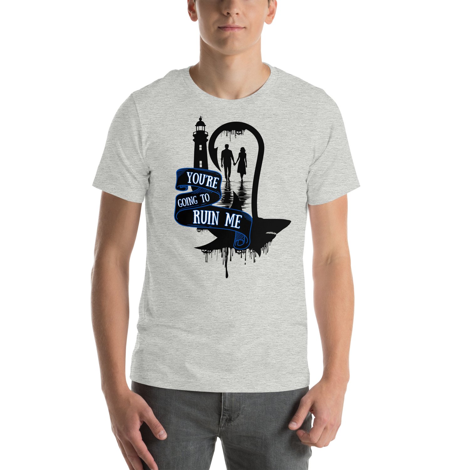 Image of Officially licensed does it hurt you're going to ruin me black Unisex t-shirt