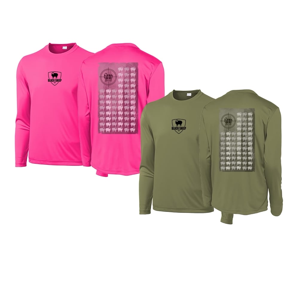 Image of Black Sheep Flag Fall Collection (pink & olive)