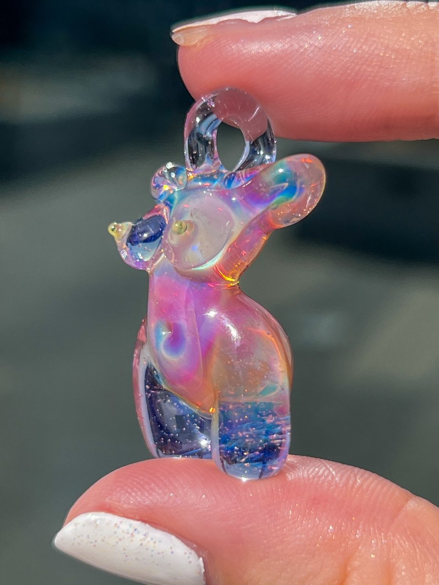 Image of Rainbow lady pendant 