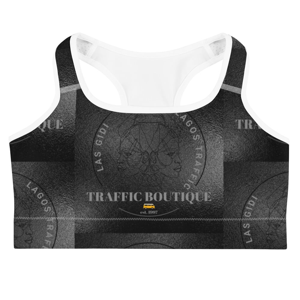 LAS GIDI TRAFFIC BOUTIQUE SPORTS BRA (NUBIAN TWIN/ BLK)