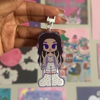 Image 11 of katseye 'monstereye v1' moveable ear keychains.