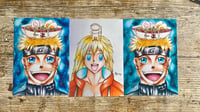 ❗️Naruto und dorohedoro Poster / Postkarte 