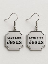 Image 4 of Love Like Jesus Earrings 