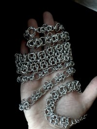 Image of chainmail bracelets 