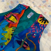 Image 1 of Vintage silk fish vest 