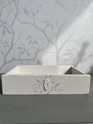 Image of Botanical painted drawer #1