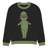 Image 7 of Fish Baby Knitted crew neck sweater