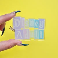 Image 1 of theme park addict bag charm