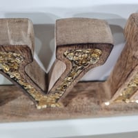 Image 3 of 'LOVE' Wooden sign