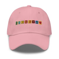 Image 3 of RUOK2DAY EMBROIDERED CUTOUTS DAD HAT - SPRING TONES