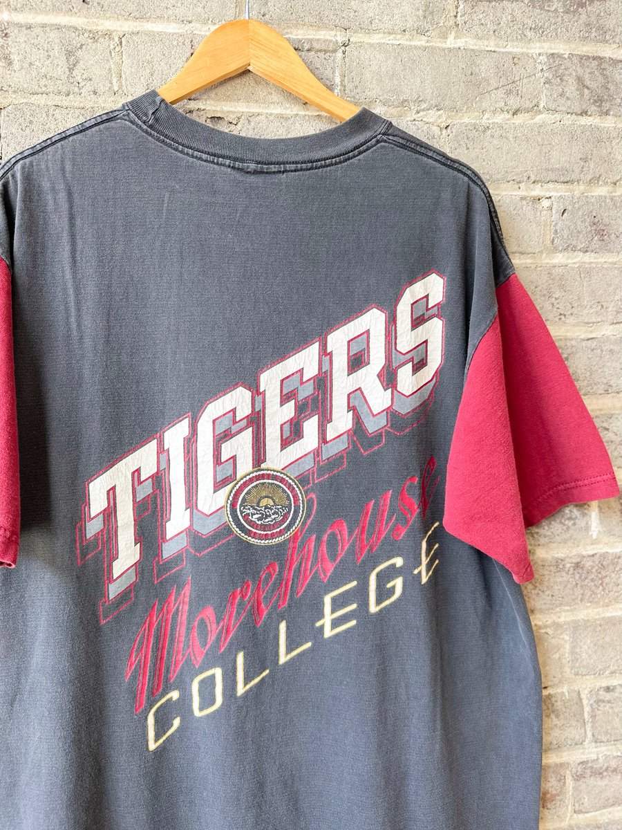Image of 90’s Vintage “MOREHOUSE COLLEGE TIGERS” HBCU TEE, SIZE: XL