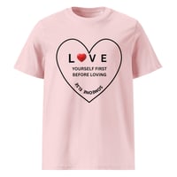 Image 4 of LIFE LESSONS Unisex organic ribbed neck t-shirt