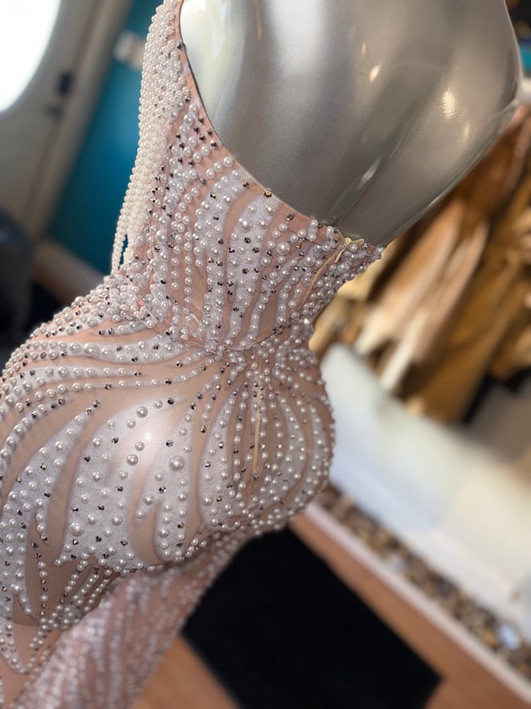 Image of The Dripping in Pearls Jumpsuit