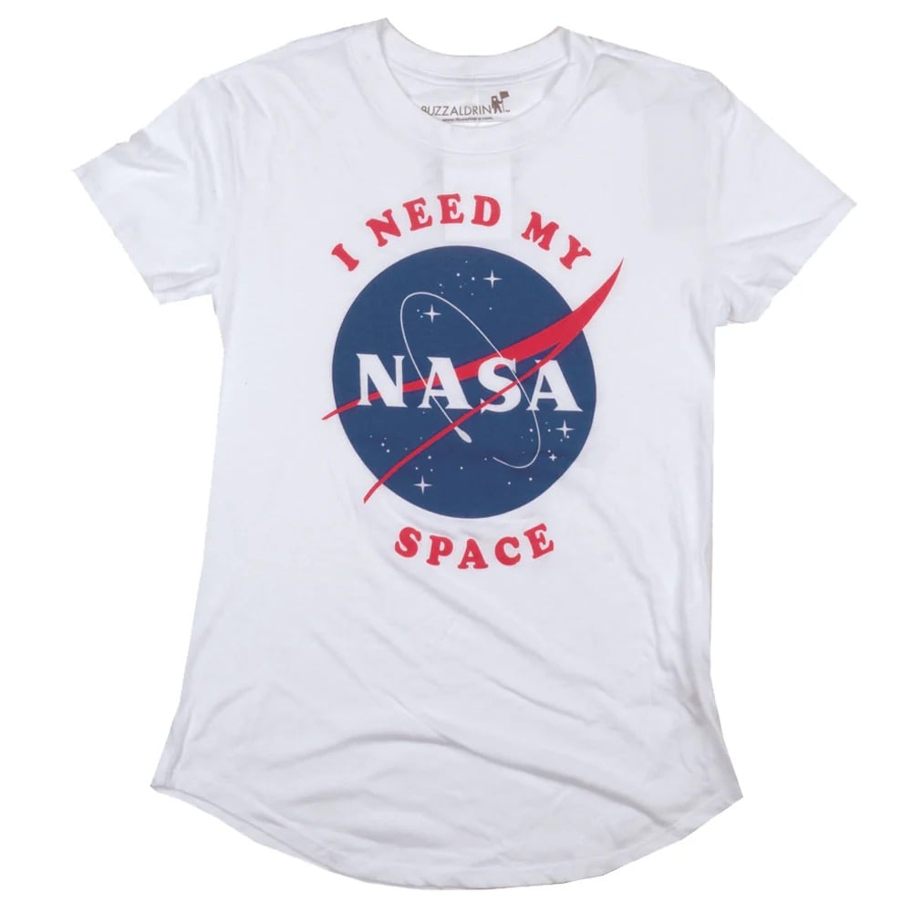 Image of WOMEN’S NASA NEED MY SPACE - T SHIRT