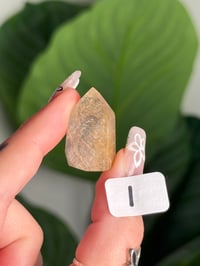 Image 9 of MINI GOLDEN RUTILE IN QUARTZ TOWERS -BRAZIL- CHOOSE YOUR OWN