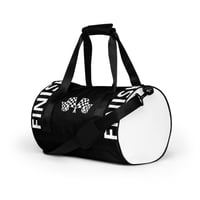 Image 3 of All-over print gym bag Motorcycle themed