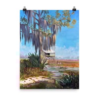 Image 3 of "Abbeville Irises" Photo paper poster