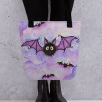 Image 2 of ‘Soot Bat’ Tote Bag