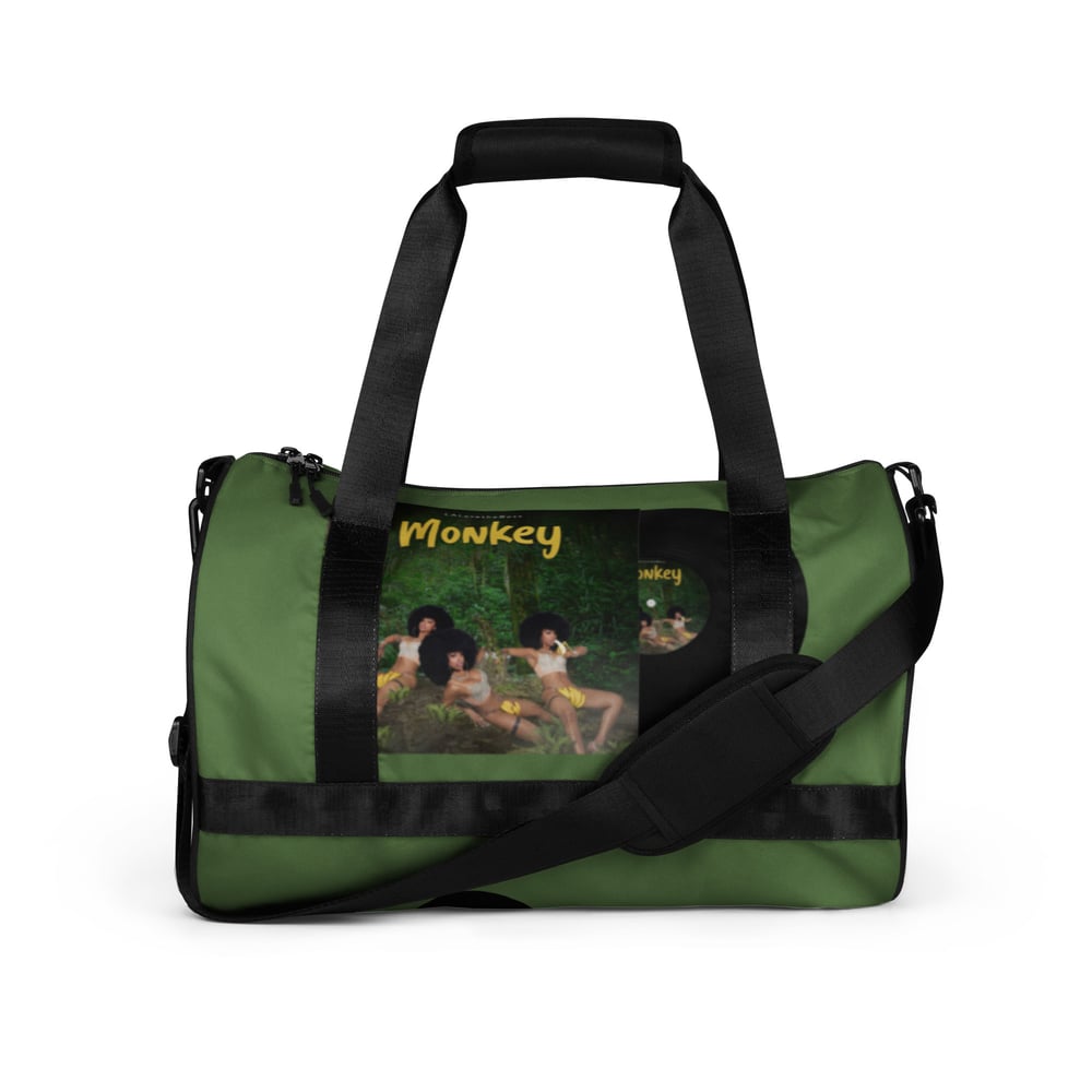 Image of Monkey All-over print gym bag