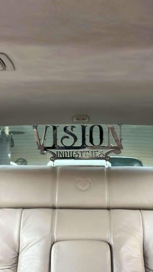 Image of LOWRIDER PLAQUE HOLDER GOLD PLATED