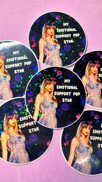 Image 3 of Emotional Support Taylor Sticker