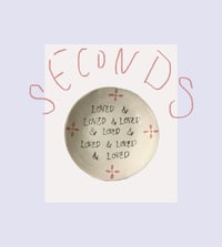 Loved Plate SECONDS