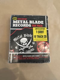 Image 1 of Metal Blade Records Fan Pack - SEALED (rips in shrink) 2010 Best Buy exclusive set 