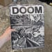 Image of Approaching Doom - T + Backing Card