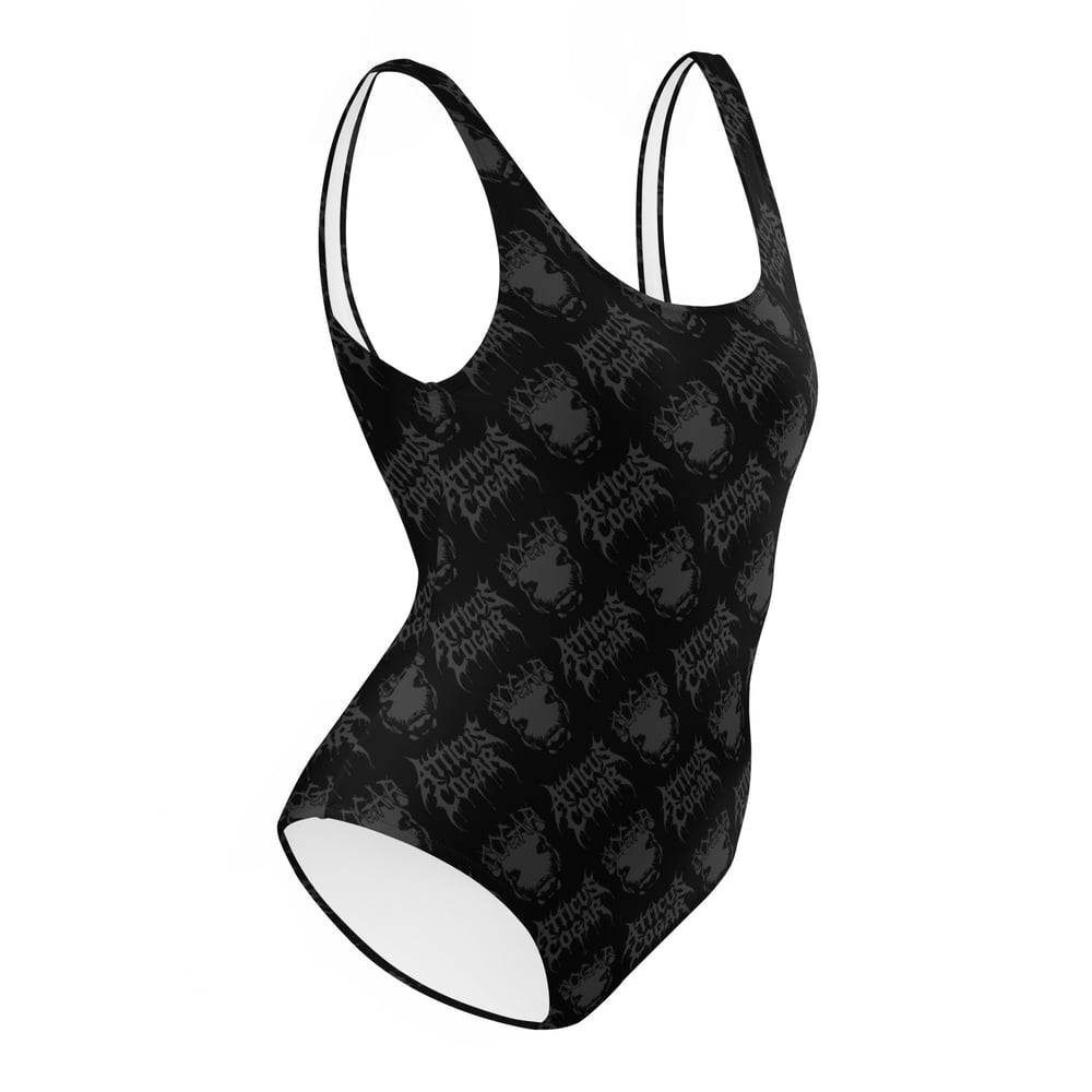 Image of Atticus Cogar Logo One Piece Swimsuit