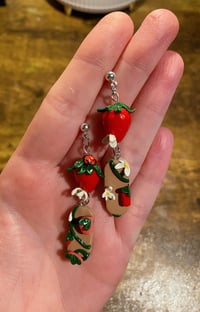 Image 4 of Strawberry Fields Earrings