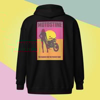 Image 8 of "Sunset" heavy blend zip hoodie