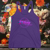 Image 2 of Women's Racerback Tank Mortal Boy Official Logo (Front/Back) Design