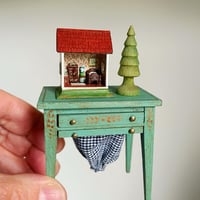 Image 3 of Dollhouse miniature Micro 144th scale House A