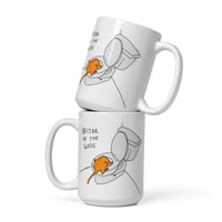 Image 1 of White glossy mug nectar of the gods 