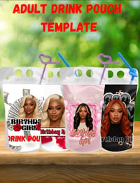Image 1 of Custom Drink Pouch Labels