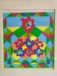 Image 3 of Mid Century S/N Silkscreen Print