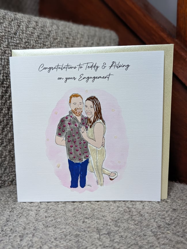Illustration card for any occasion
