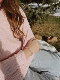 Image 3 of Frosted Bloom Bracelet