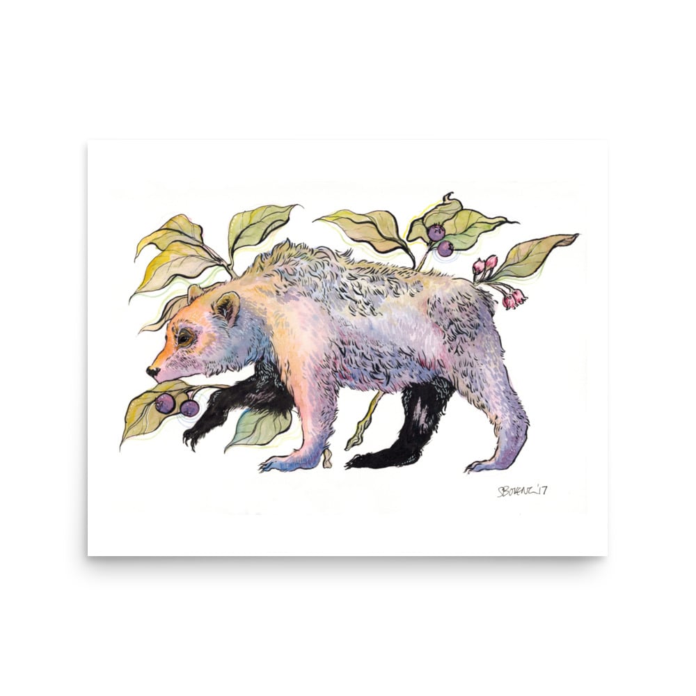 Image of Hucklebear Print