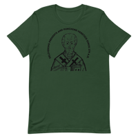 Image 2 of Saint Nicholas Punching Heretics Tee Shirt
